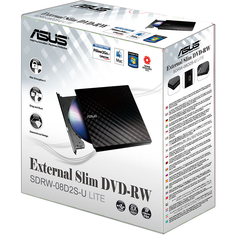 華碩（ASUS） SDRW-08D2S-U 8倍速 USB2.0 外置DVD刻錄機 移動光驅(qū) 黑色(兼容蘋果系統(tǒng))_http://bzsa.cn/img/sp/290/b8402d55-cb6f-4e5d-a78e-424c95eac14c.jpg