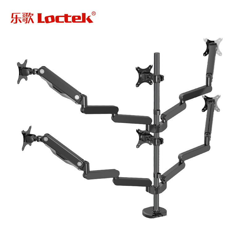 樂歌（Loctek） Q5S 六屏顯示器支架 全鋁電腦支架 旋轉伸縮支架_http://bzsa.cn/img/sp/296/0e0e7bba-f0f0-4452-9393-17714d140051.jpg