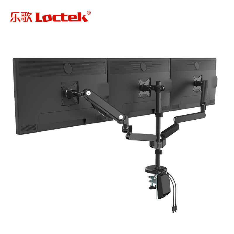 樂歌（Loctek） Q5T 三屏多屏顯示器支架電腦支架 旋轉(zhuǎn)升降伸縮支架_http://bzsa.cn/img/sp/296/11fa9151-0df1-4ae1-9a7e-d19735b2b273.jpg
