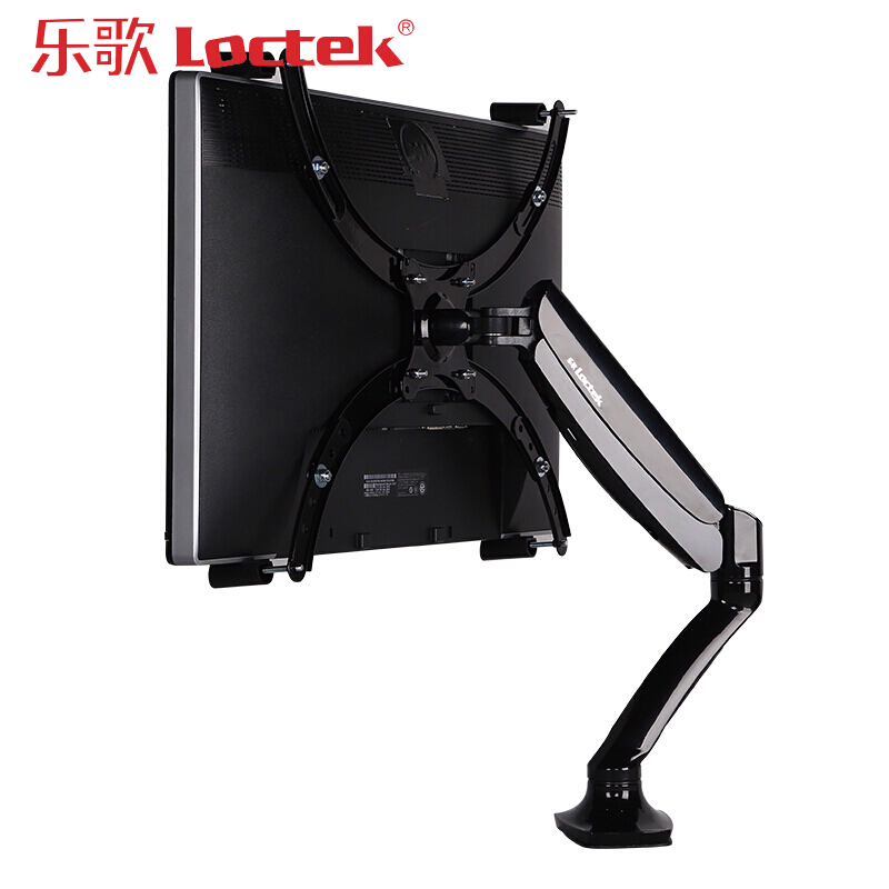 樂歌（Loctek） D5V 無孔顯示器支架 桌面旋轉(zhuǎn)升降支架臂（黑色）_http://bzsa.cn/img/sp/296/2c4bfde6-2f5b-4fda-8214-5895c0b0331a.jpg