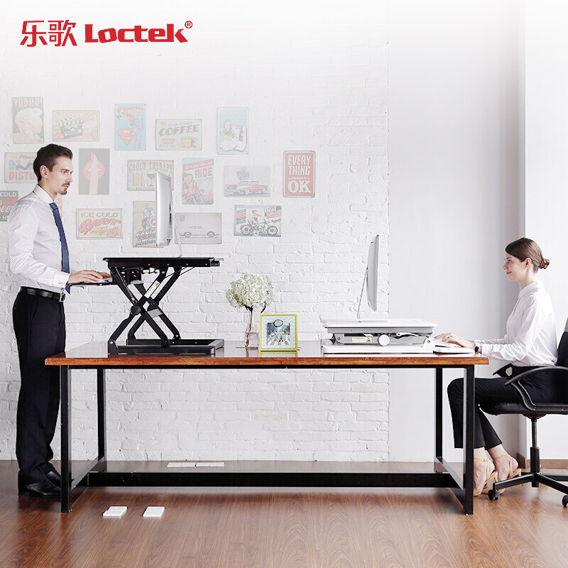樂歌（Loctek） M1M 站立式辦公升降臺(tái)/升降桌 折疊移動(dòng)筆記本工作臺(tái) (睿黑) _http://bzsa.cn/img/sp/296/387b8fbf-336e-49c6-ad5e-66e55daa0d7a.jpg