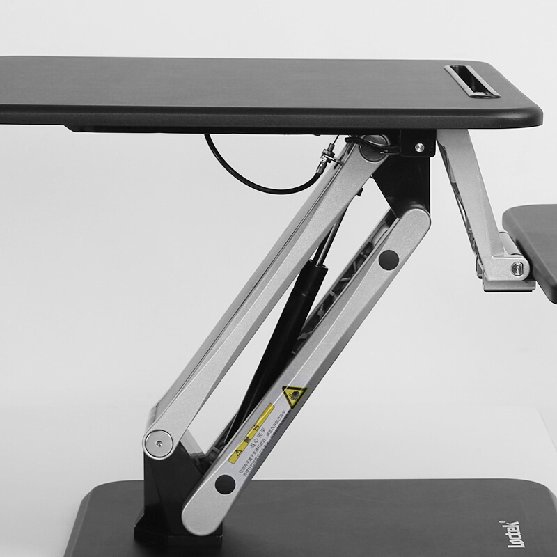 樂歌（Loctek） M3SS 站立式電腦桌/升降臺(tái) 臺(tái)面尺寸500*550mm (白色) _http://bzsa.cn/img/sp/296/54891d31-6569-4ea1-aca9-3413307c6c80.jpg