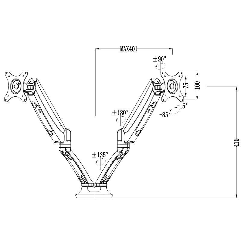 樂歌（Loctek） DLB502-D 雙屏拼接顯示器設(shè)計(jì)電腦架 桌面底座旋轉(zhuǎn)升降雙屏支架_http://bzsa.cn/img/sp/296/779c48b9-dfca-4765-98b9-403cd2c7f43c.jpg