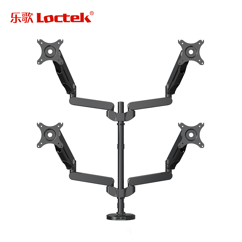 樂歌（Loctek） Q5Q 四屏顯示器支架電腦支架 旋轉升降伸縮支架_http://bzsa.cn/img/sp/296/ac32dd0d-9806-4a2c-ae6a-df46a8631ddc.jpg