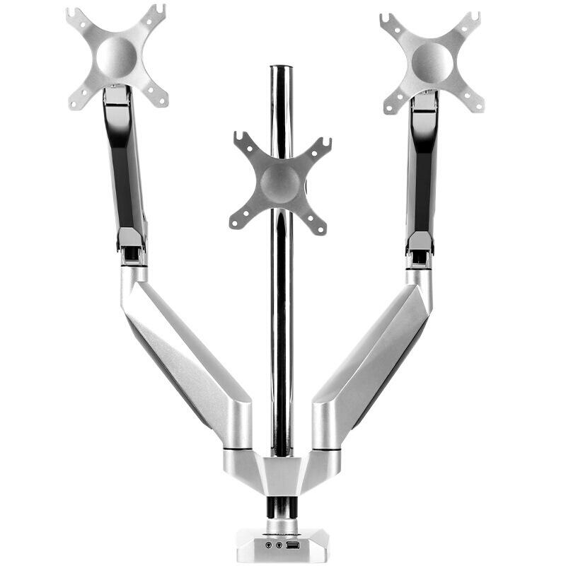 樂歌（Loctek） D7T 三屏顯示器支架 旋轉(zhuǎn)伸縮全鋁支架 _http://bzsa.cn/img/sp/296/aeaa724c-03f8-4cb1-a23c-3cc96f046764.jpg
