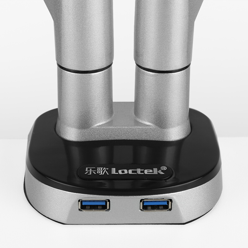 樂(lè)歌（Loctek） D8D 多功能旋轉(zhuǎn)雙屏桌面架顯示器支架臂_http://bzsa.cn/img/sp/296/b5d00a6e-10b1-4f7a-99e6-d7d9e82cfbb3.jpg
