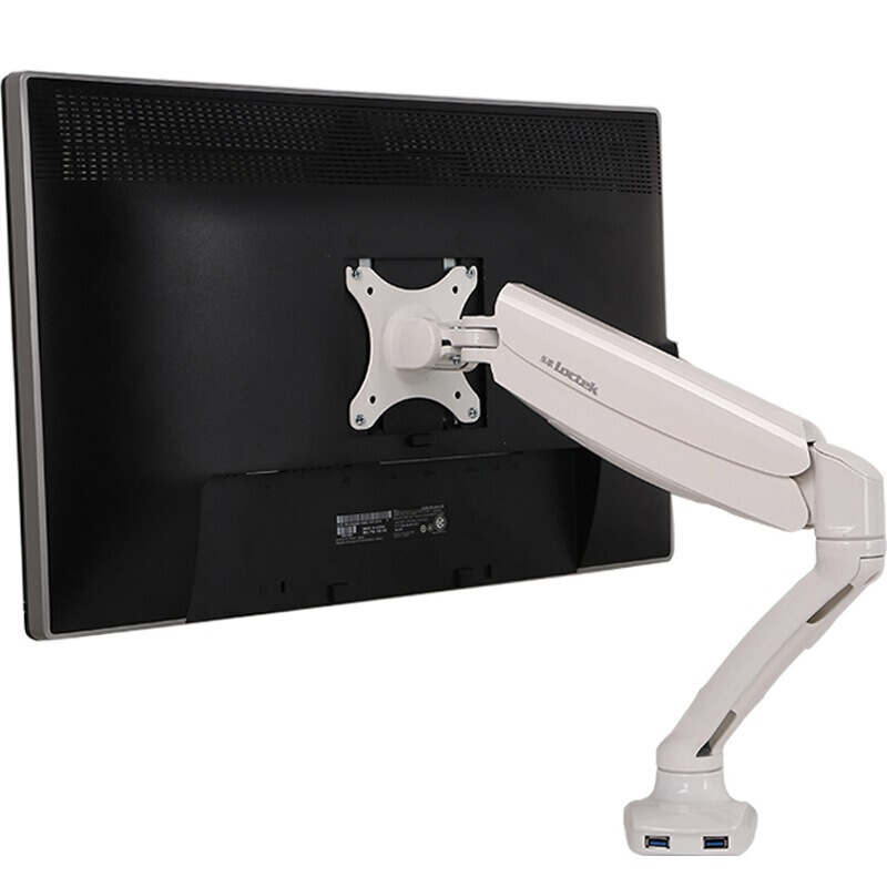 樂歌（Loctek） DLB502W 顯示器支架 桌面旋轉升降顯示器支架臂 (白色) _http://bzsa.cn/img/sp/296/c154c711-0535-4677-a91a-fe39053be8ec.jpg