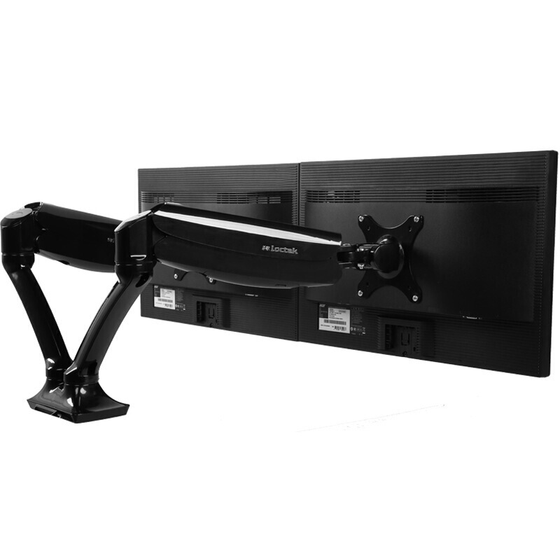 樂歌（Loctek） DLB502-D 雙屏拼接顯示器設(shè)計(jì)電腦架 桌面底座旋轉(zhuǎn)升降雙屏支架_http://bzsa.cn/img/sp/296/d274d263-8366-431f-b1a2-c3babfb95835.jpg