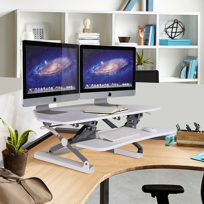 樂歌（Loctek） M2 站立式辦公升降臺/升降桌 折疊移動筆記本工作臺 (黑色) _http://bzsa.cn/img/sp/296/e8d3818d-d2ae-4287-92f8-9c1e69799c80.jpg