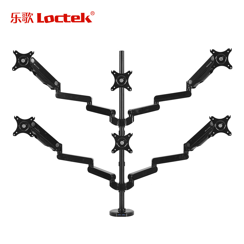 樂歌（Loctek） Q5S 六屏顯示器支架 全鋁電腦支架 旋轉伸縮支架_http://bzsa.cn/img/sp/296/fa5dfbab-357a-450b-8552-e812ace809d2.jpg