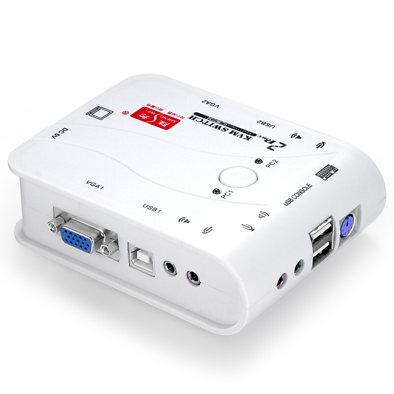 勝為 KS-202A KVM切換器 USB 2口自動 配線 多電腦切換器帶音頻_http://bzsa.cn/img/sp/301/16c5352a-62a8-485e-92b8-0f4e68955a78.jpg