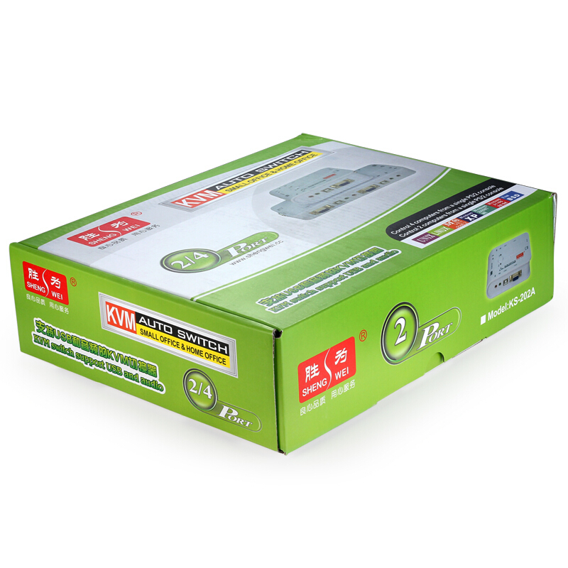 勝為 KS-202A KVM切換器 USB 2口自動 配線 多電腦切換器帶音頻_http://bzsa.cn/img/sp/301/8d740550-3dbd-4cbd-a683-0b7a18d6941d.jpg