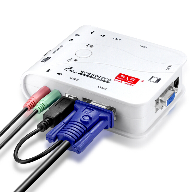 勝為 KS-202A KVM切換器 USB 2口自動 配線 多電腦切換器帶音頻_http://bzsa.cn/img/sp/301/c28b7071-08e3-4fad-ba43-c040bfcef9c8.jpg