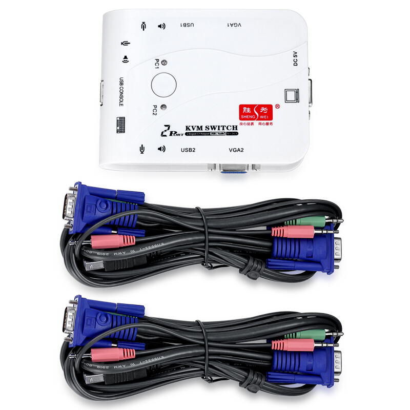 勝為 KS-202A KVM切換器 USB 2口自動 配線 多電腦切換器帶音頻_http://bzsa.cn/img/sp/301/eff79fe2-5cf2-4491-a5b7-2e8039268206.jpg