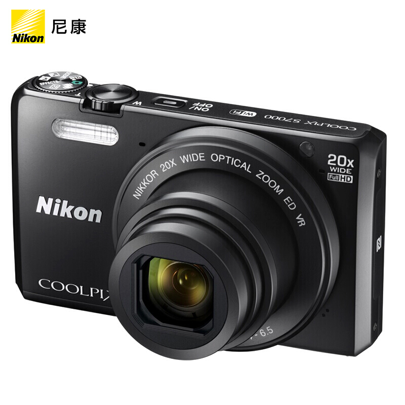 尼康（Nikon） COOLPIX S7000 數(shù)碼照相機(jī)（黑色）