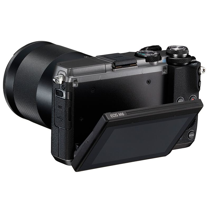 佳能（Canon） EOS M6 可換鏡微單照相機(jī)（18-150鏡頭黑色套機(jī)）_http://bzsa.cn/img/sp/307/758183fc-479a-4ab5-a02d-3a7e64e13d7b.jpg