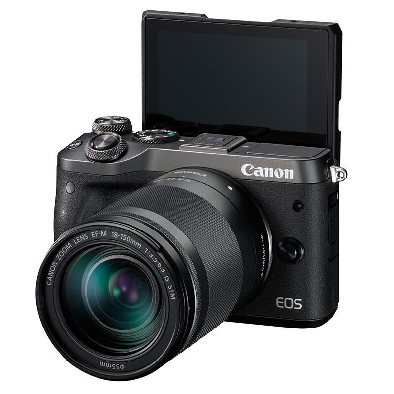 佳能（Canon） EOS M6 可換鏡微單照相機(jī)（18-150鏡頭黑色套機(jī)）_http://bzsa.cn/img/sp/307/e1f7b779-67b8-4ab8-8dac-12ab45e25a05.jpg