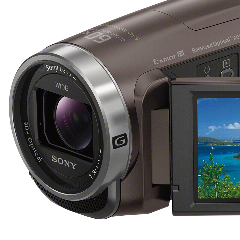 索尼（SONY） HDR-CX 680 高清數(shù)碼攝像機(jī) (棕色 CX680) _http://bzsa.cn/img/sp/308/a8c87699-f427-4d30-a36c-b27556f2f825.jpg