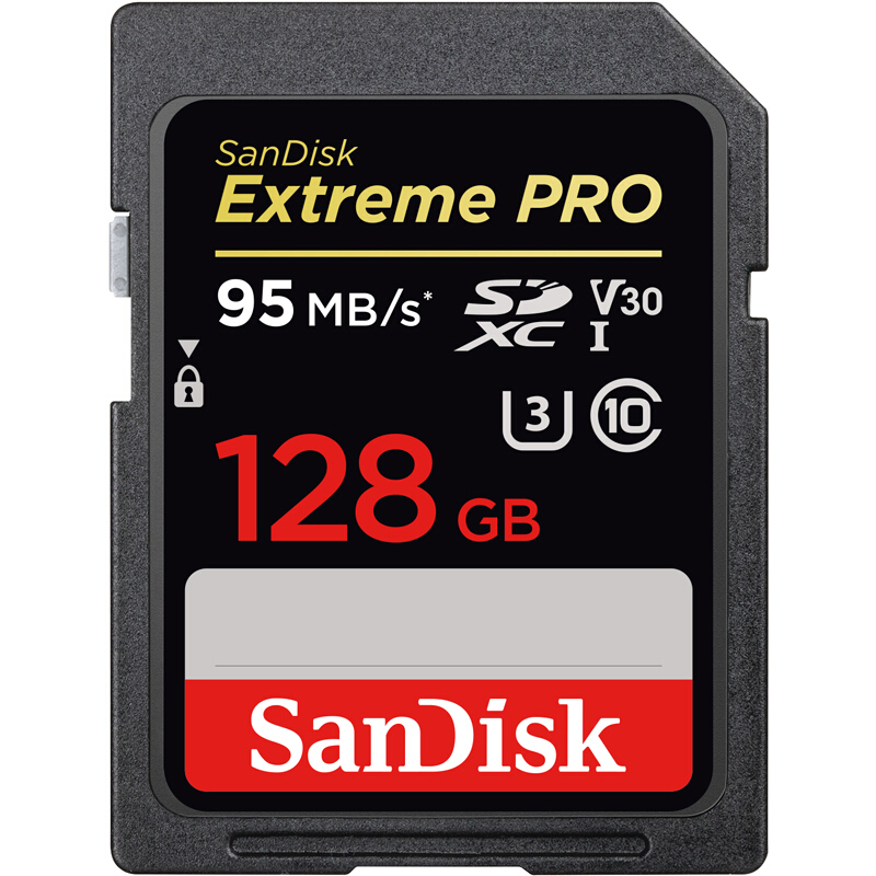 閃迪（SanDisk） 128GB 至尊超極速SDXC UHS-I存儲卡 V30 U3 Class10 SD卡
