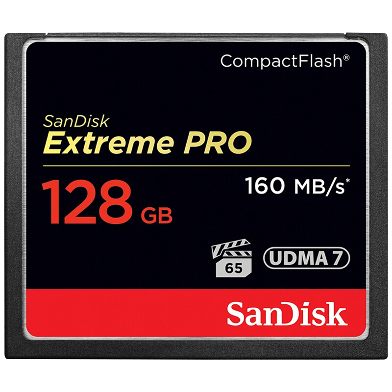 閃迪（SanDisk） 128GB 至尊超極速CompactFlash存儲卡 UDMA7 CF卡