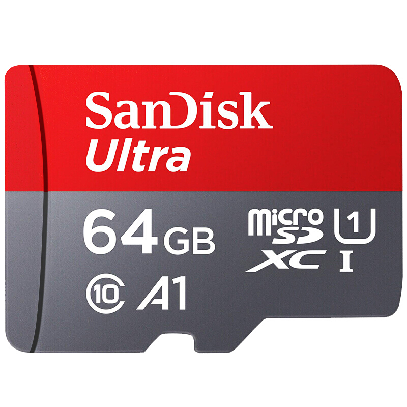 閃迪（SanDisk） A1 64GB 至尊高速移動MicroSDXC UHS-I存儲卡 TF卡