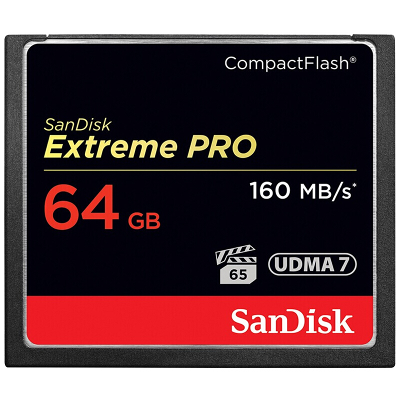 閃迪（SanDisk） UDMA7/64GB 至尊超極速CompactFlash存儲卡 CF卡