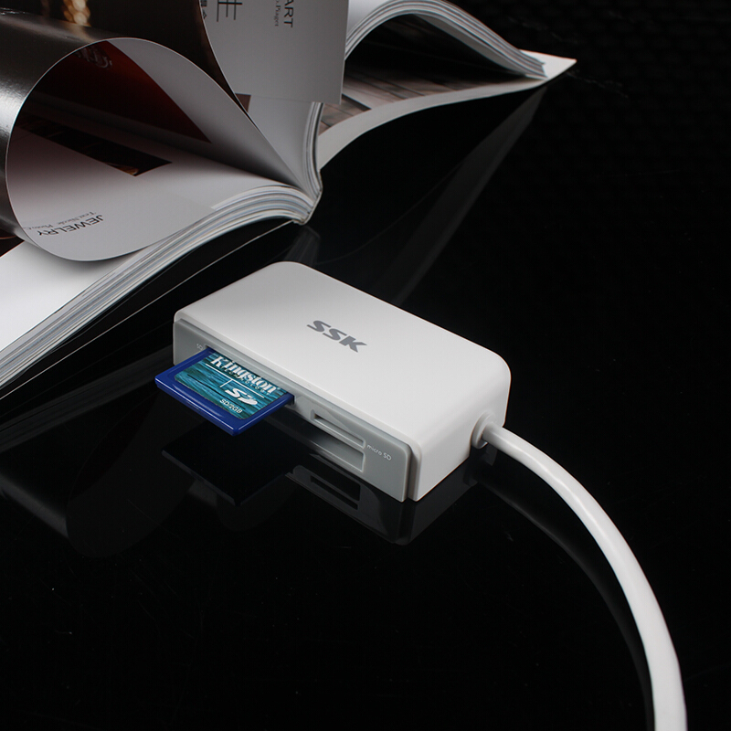 飚王（SSK） SCRM610 Type-c接口多合一讀卡器 支持雙面熱插拔 高速讀寫 TF/SD/CF手機(jī)卡相機(jī)卡_http://bzsa.cn/img/sp/323/51e03c48-2242-4478-9515-e35f2a1b63c4.jpg