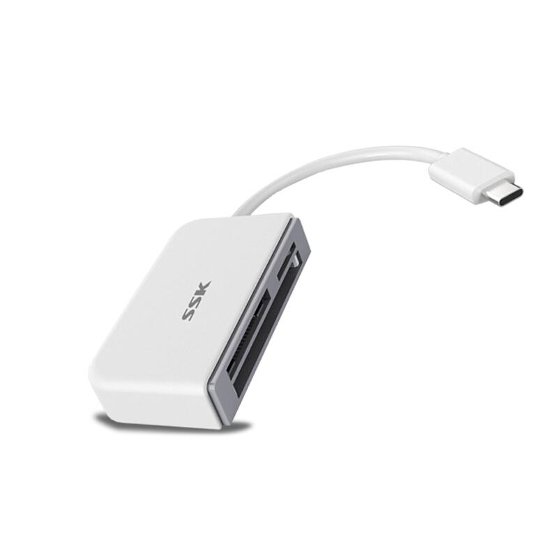 飚王（SSK） SCRM610 Type-c接口多合一讀卡器 支持雙面熱插拔 高速讀寫 TF/SD/CF手機(jī)卡相機(jī)卡_http://bzsa.cn/img/sp/323/88d457c3-d895-4f09-b033-ecad663cd760.jpg