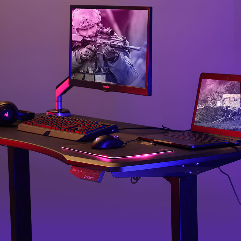 樂歌（Loctek） E1D 站立辦公電動升降桌套裝 (雅黑/方型1200x600mm) _http://bzsa.cn/img/sp/361/7ece4aea-cefe-4a30-bb97-1c32d0fbd9df.jpg