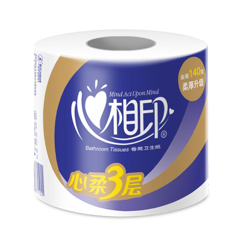 心相印（Mind Act Upon Mind） BT910 3層空芯卷紙衛(wèi)生紙140g*10卷_http://bzsa.cn/img/sp/382/09877d4d-b98d-4d2b-ae3d-d3c2257ba0ac.jpg