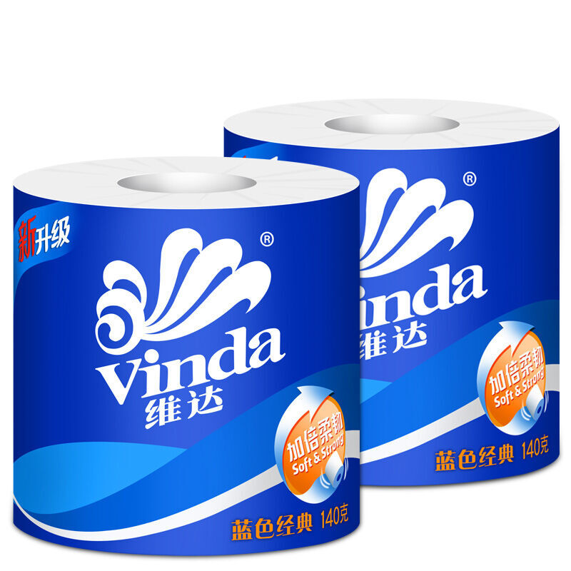 維達(dá)（Vinda） V4069 3層藍(lán)色經(jīng)典卷紙衛(wèi)生紙廁紙140g*10卷 _http://bzsa.cn/img/sp/382/bdd39ef8-8d78-4924-9a24-dc76d12bbc61.jpg