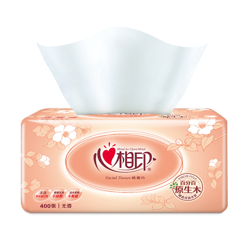 心相印（Mind Act Upon Mind） DT200 花語系列軟包裝抽紙面巾紙餐巾紙200抽*3提 _http://bzsa.cn/img/sp/383/4402e5d7-353a-4dc1-a5ef-5e4093e71fa9.jpg