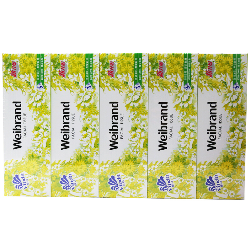 維達(dá)（Vinda） V2002 倍韌系列3層桂花沁香盒裝抽紙面巾紙餐巾紙100抽 x5盒_http://bzsa.cn/img/sp/383/dd0cc3a2-0383-4c76-b235-aa6d237ff4fd.jpg