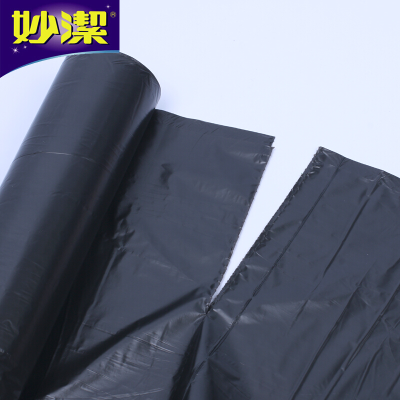 妙潔（MIAOJIE） 大(L)黑色 點斷式垃圾袋 50*60cm_http://bzsa.cn/img/sp/392/5092c359-8620-451e-a269-66d35b13c4fd.jpg