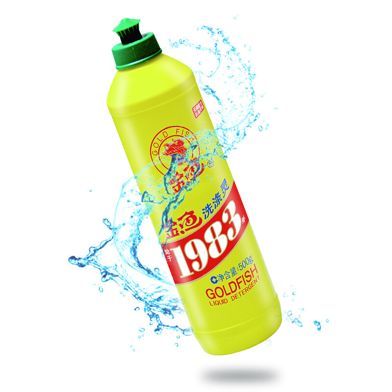金魚（GoldFish） 洗潔精去油 去異味 護(hù)手洗滌靈500g/瓶_http://bzsa.cn/img/sp/402/89740c6b-5012-466b-9616-cc0add47f946.jpg