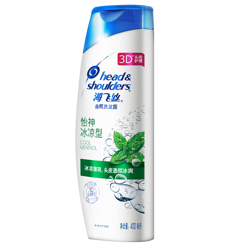 海飛絲 洗發(fā)水洗發(fā)露 怡神冰涼型400ml_http://bzsa.cn/img/sp/425/f67180d3-fb80-410b-b6dd-9a46e996dbae.jpg