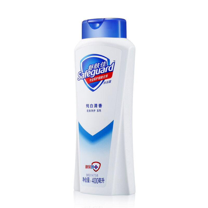 舒膚佳 沐浴露純白清香型400ml_http://bzsa.cn/img/sp/426/46285b91-463c-4544-88ee-e3835122214f.jpg
