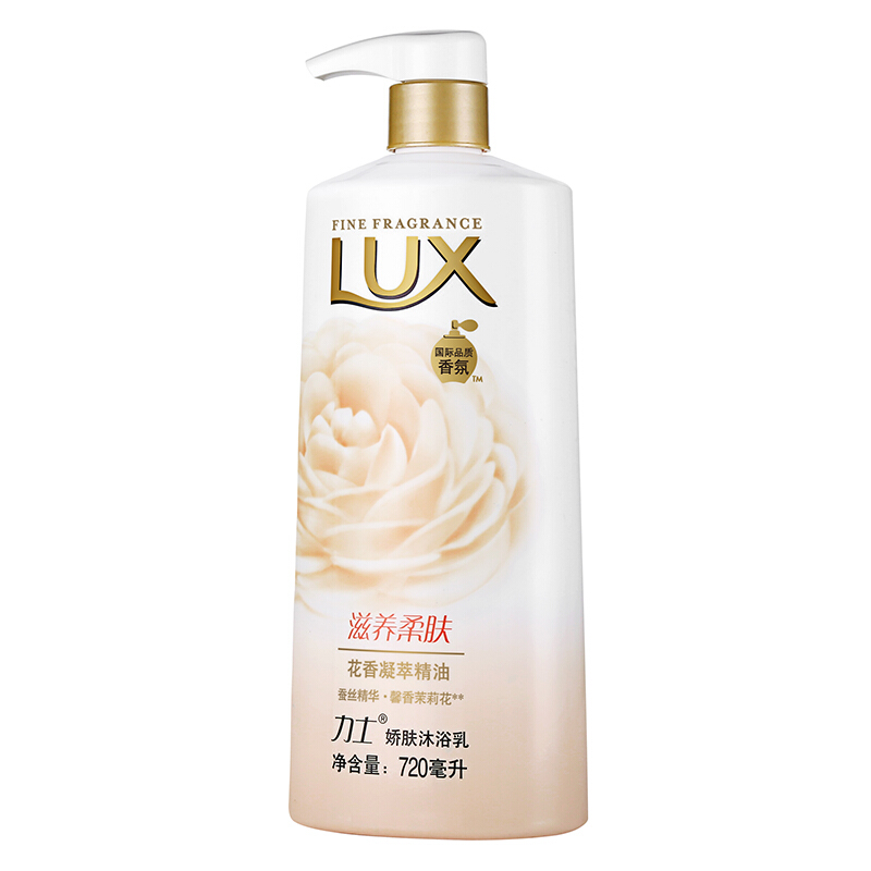力士（LUX） 嬌膚沐浴露滋養(yǎng)柔膚720ml_http://bzsa.cn/img/sp/426/d887bf67-fb1c-4672-8a98-3ad3b0ffb9af.jpg