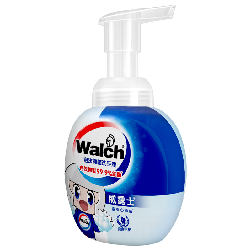 威露士（Walch） 泡沫洗手液 健康呵護 300ml_http://bzsa.cn/img/sp/427/6b53c1ba-caa1-4bc2-8da5-b4aa9285705e.jpg