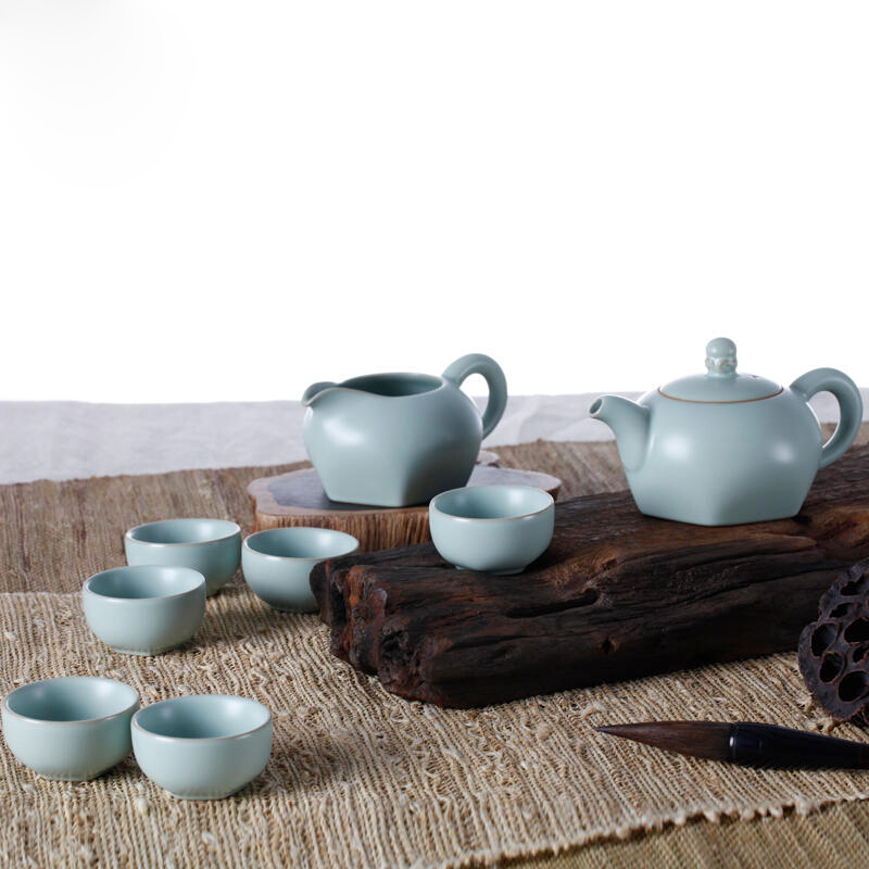 東道汝窯 功夫茶具套裝 靈悟茶壺半組（天青色）_http://bzsa.cn/img/sp/437/885f2ae2-8b50-452c-aaca-2e697590ff40.jpg