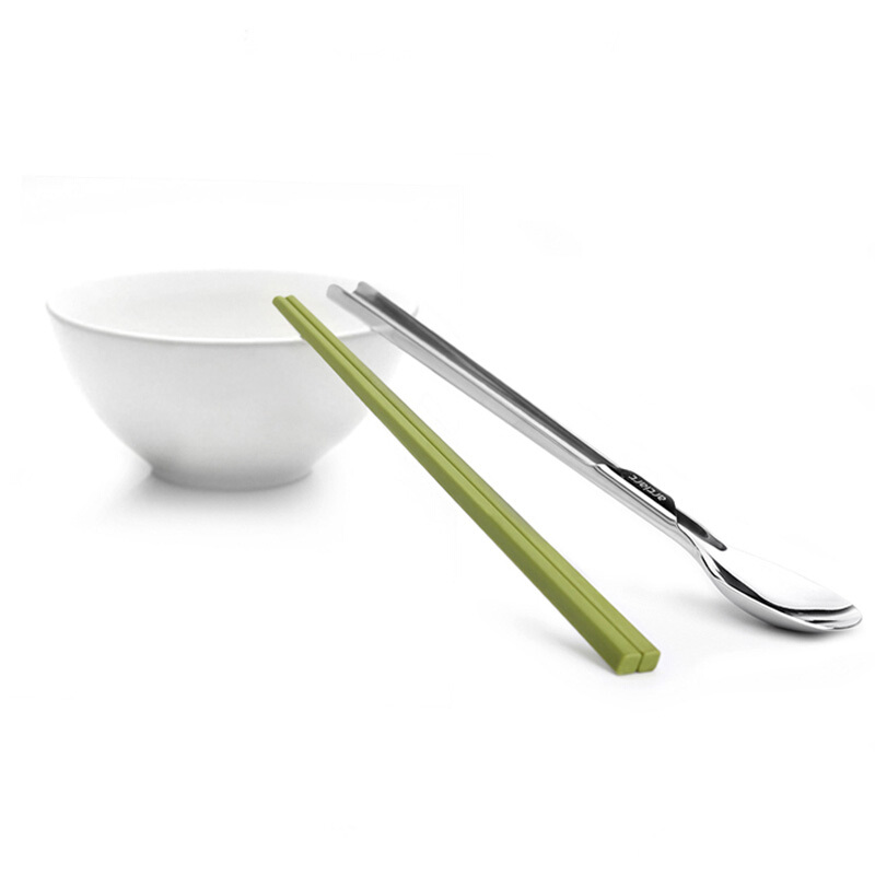 Artiart CARR072 創(chuàng)意餐具套裝/一勺一筷（綠色）_http://bzsa.cn/img/sp/437/89999301-8bac-48fa-a1b3-f908012fc90b.jpg