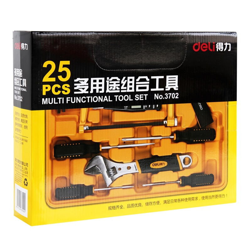 得力（deli） 3702 多功能組合工具箱/工具套裝 25件套_http://bzsa.cn/img/sp/451/02004cd0-6a54-4326-bee0-dc68aeeb7198.jpg