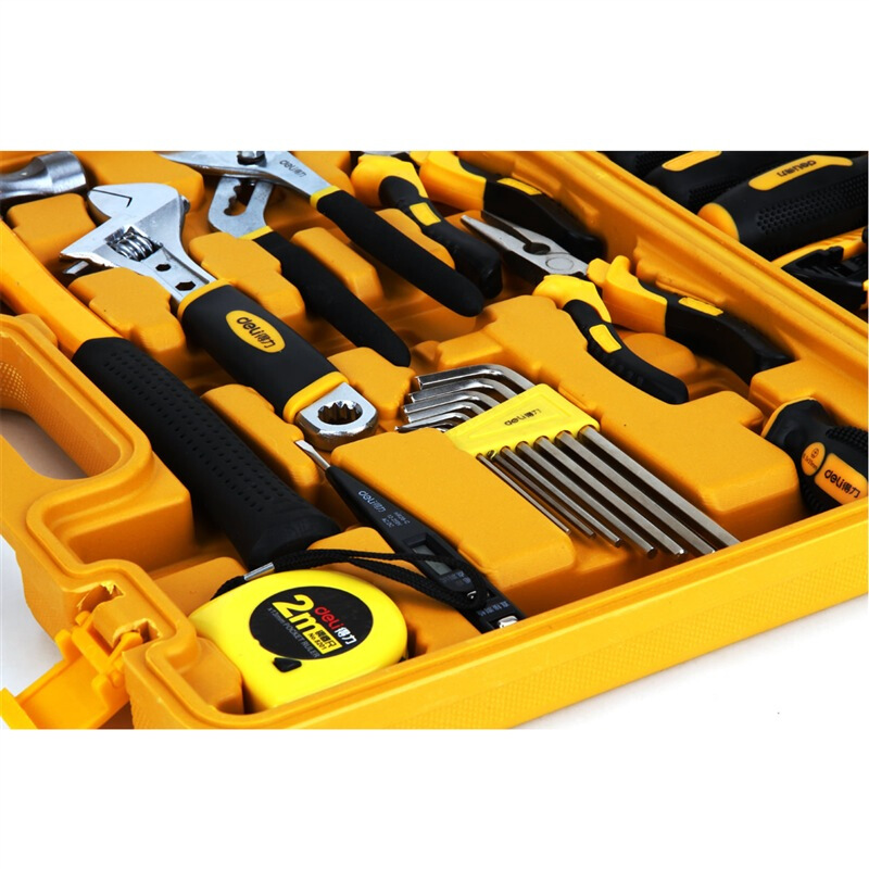 得力（deli） 3703 多功能組合工具箱 家用/維修/五金工具套裝 53件套_http://bzsa.cn/img/sp/451/aa9d67ad-d3d4-464d-9a48-89677f1f8a1b.jpg