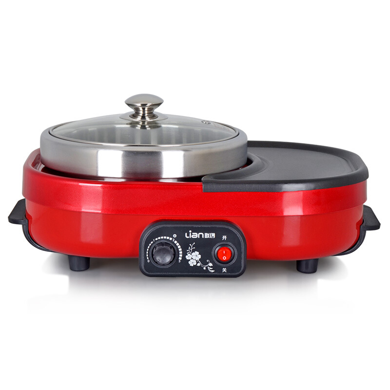 聯(lián)創(chuàng)（Lianc） DF-BL8008M 家用多功能一體無(wú)煙電烤盤烤涮一體鍋 4L_http://bzsa.cn/img/sp/524/fa4a3e12-c49b-429a-acf5-aaa605ed849c.jpg