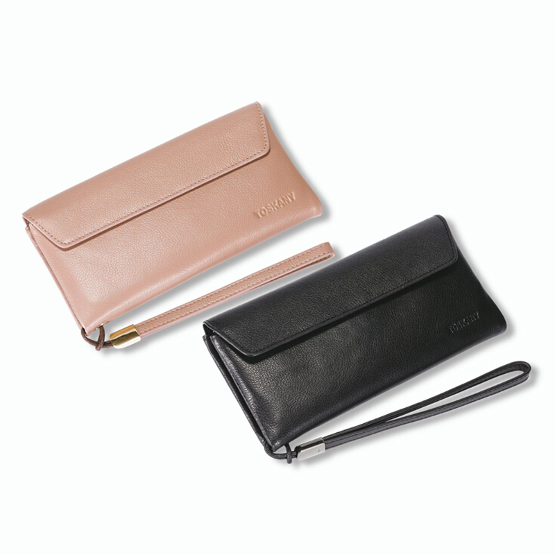 托斯卡尼（TOSKANY） TL66958 男女情侶拉鏈?zhǔn)帜冒?錢包/錢夾 頭層牛皮