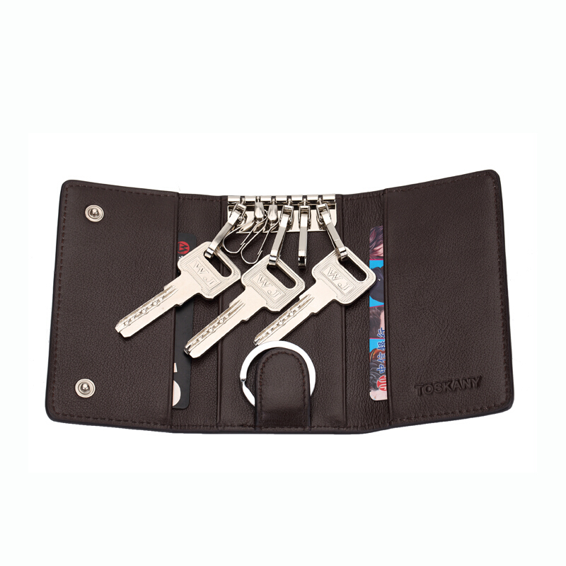 托斯卡尼（TOSKANY） TL66307 多功能鑰匙包 頭層牛皮_http://bzsa.cn/img/sp/525/77c4520c-17fc-4a2c-9848-1ca366d20f40.jpg