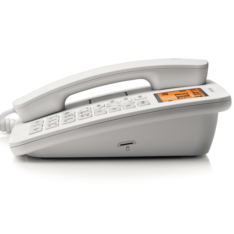 摩托羅拉（Motorola） CT111C 智能自動/手動插卡錄音電話機(jī)座機(jī)商務(wù)客服電話呼叫中心家用辦公固定座機(jī) （白色）_http://bzsa.cn/img/sp/766/933ecbf9-4040-4012-bbcb-df1abe182d37.jpg