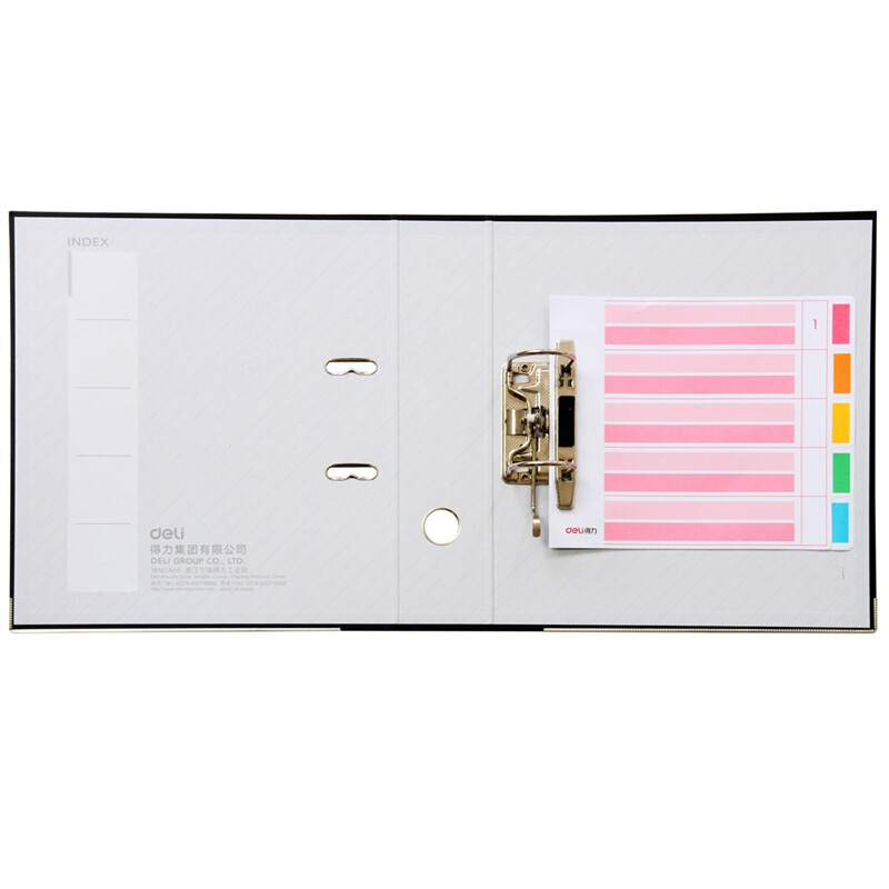 得力（deli） 5481 A4/3英寸PVC快勞夾（黑色）_http://bzsa.cn/img/sp/810/68df72e7-fcd1-4596-9b47-b33b534ddf31.jpg