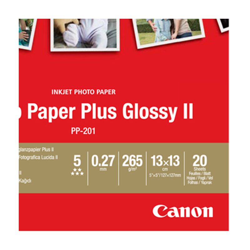 佳能（Canon） PP-201 高級光面照片紙 噴墨打印紙 (SQ 5in.20) _http://bzsa.cn/img/sp/83/1c0f2b16-3a89-4ab4-b3ce-d536d7e4405d.jpg