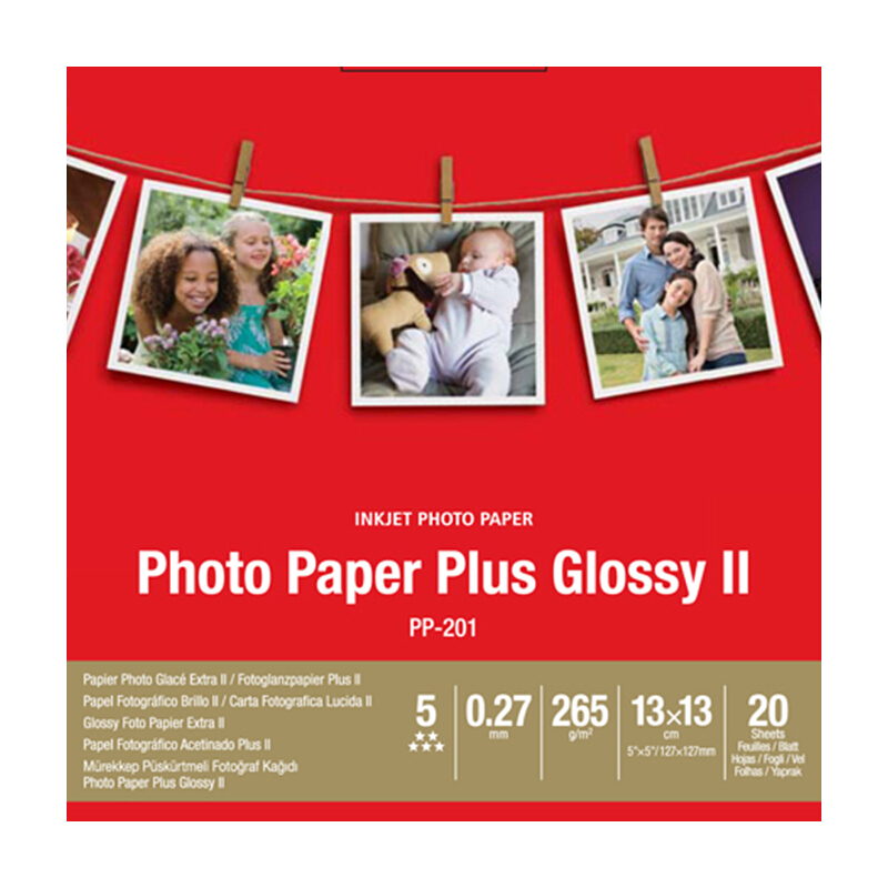 佳能（Canon） PP-201 高級光面照片紙 噴墨打印紙 (SQ 5in.20) _http://bzsa.cn/img/sp/83/37a95220-2a95-46f7-8bfc-c256ad0e4b15.jpg